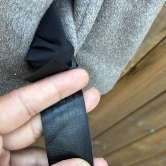 AllSaints Hanson Gray Wool Jacket - Picture 6 of 14